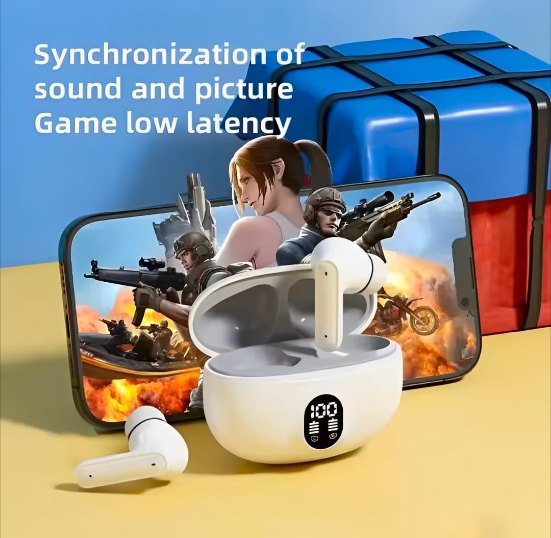 TWS In-Ear Bluetooth Gaming Earbuds with LED Display & Stereo Sound - Image 4
