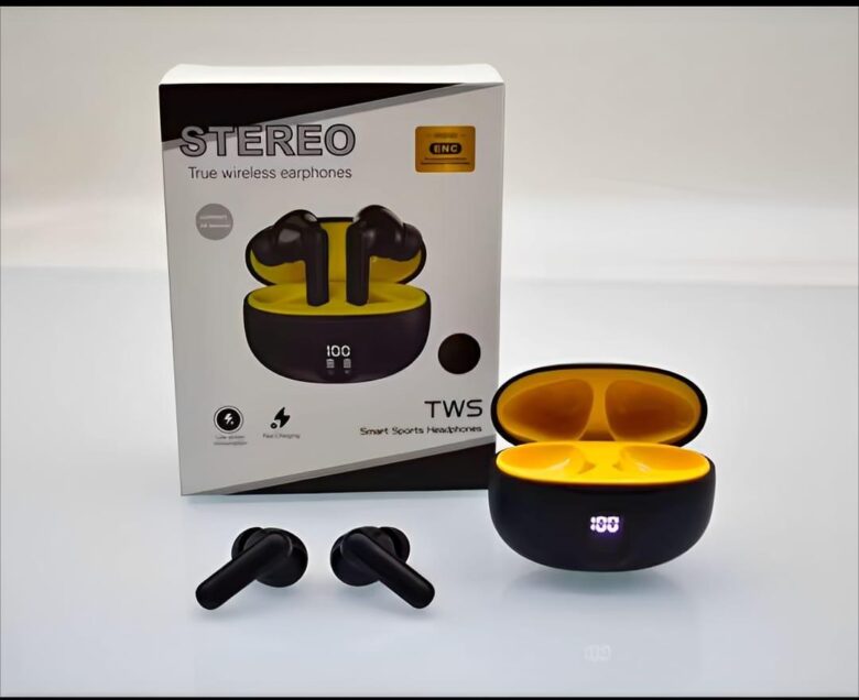 TWS In-Ear Bluetooth Gaming Earbuds with LED Display & Stereo Sound - Image 6