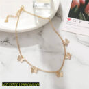 Golden Butterfly Chain Necklace for Women - Elegant Fashion Jewelry