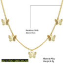 Golden Butterfly Chain Necklace for Women - Elegant Fashion Jewelry