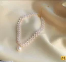 Elegant Pearl Choker Necklace for Women - Unique Design Jewelry