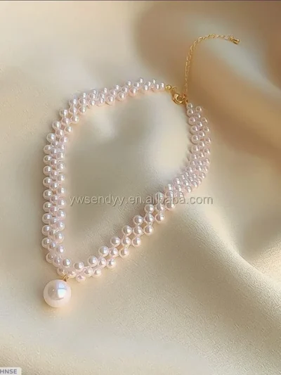 Elegant Pearl Choker Necklace for Women - Unique Design Jewelry