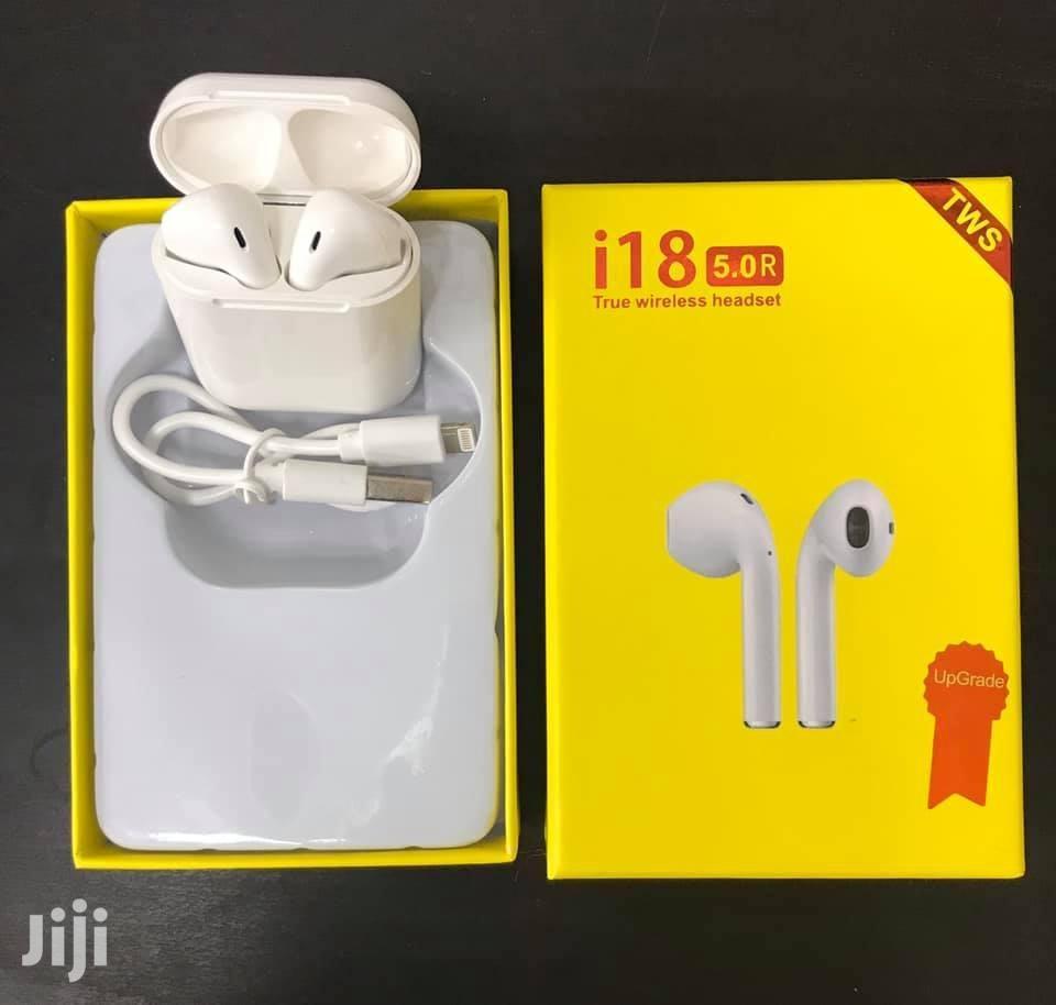 I Series AirPods White – Wireless Bluetooth Earbuds with Charging Case - Image 3
