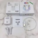 I Series AirPods White – Wireless Bluetooth Earbuds with Charging Case