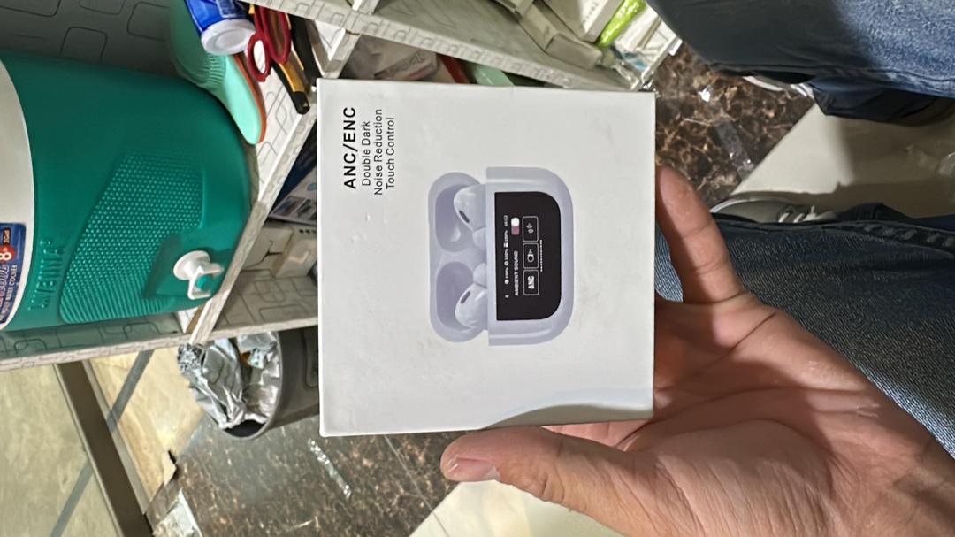 Double Dark Noise Reduction AirPods with Touch Control - Wireless Earbuds - Image 3