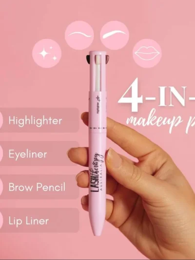 4-in-1 Multi-Function Makeup Pen - Lip Liner, Eyeliner, Brow Shaper & Highlighter