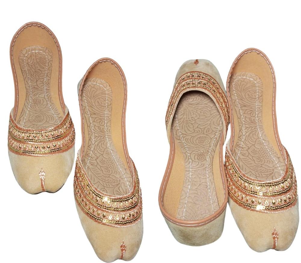 Eid Collection – Eid Special Discount Women’s Fancy Embroidered PU Khussa - Image 4