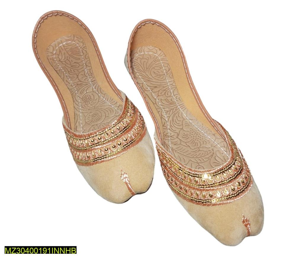 Eid Collection – Eid Special Discount Women’s PU Fancy Embroidered Khussa - Image 7