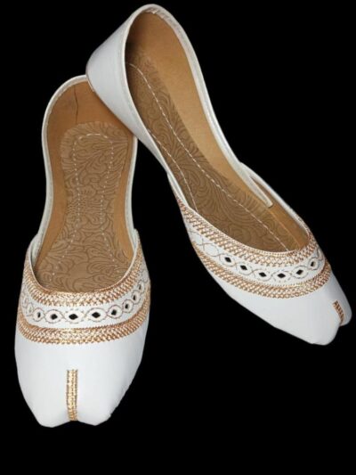 Eid Collection – Women’s Rexine Embroidered Khussa | Eid Special Discount