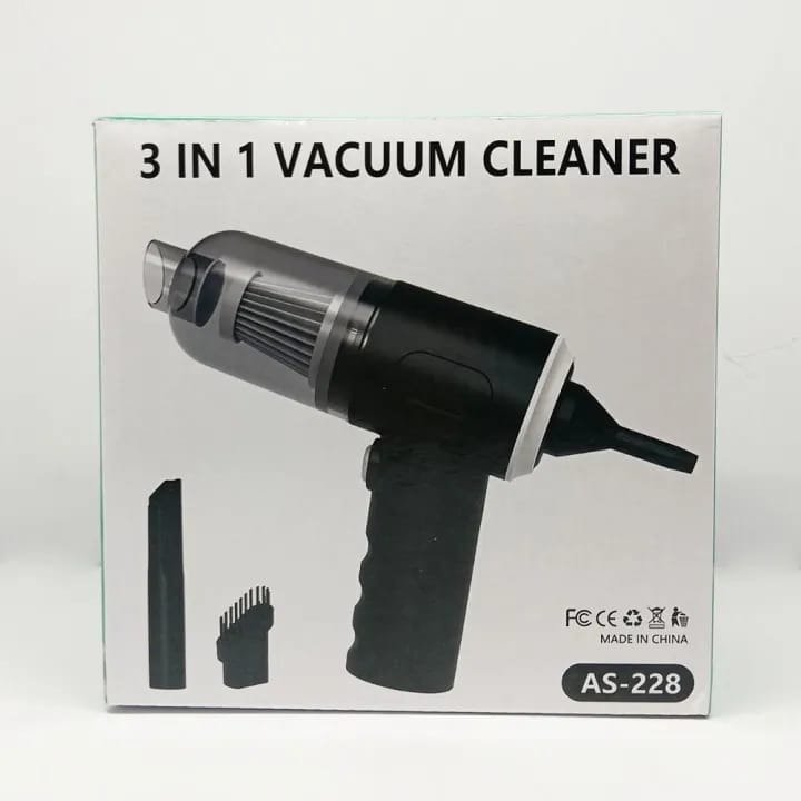 3-in-1 Portable Wireless Vacuum Cleaner – Handheld Car Vacuum, Air Duster & Blower Air Pump for Home and Car Cleaning - Image 5