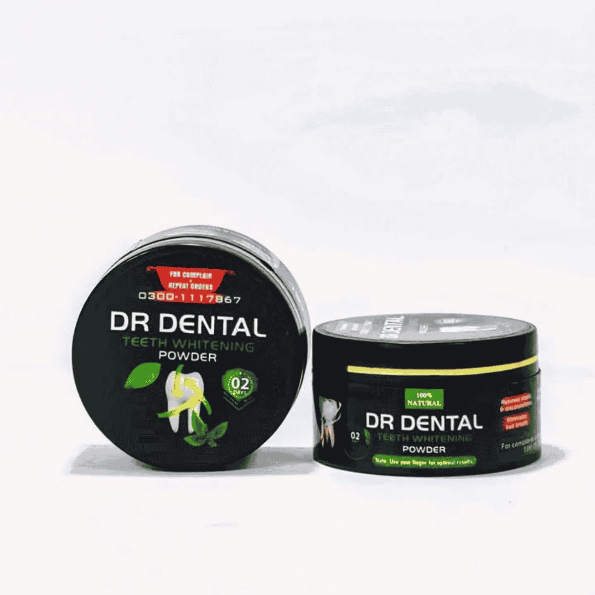 Dr. Dental Teeth Whitening Powder 50g | 100% Natural Herbal Formula for Stain Removal & Oral Care - Image 3