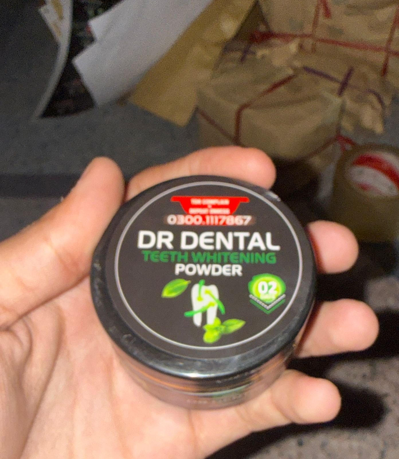 Dr. Dental Teeth Whitening Powder 50g | 100% Natural Herbal Formula for Stain Removal & Oral Care - Image 4