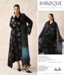 Baroque Lawn Collection – Embroidered 3 Piece Suit