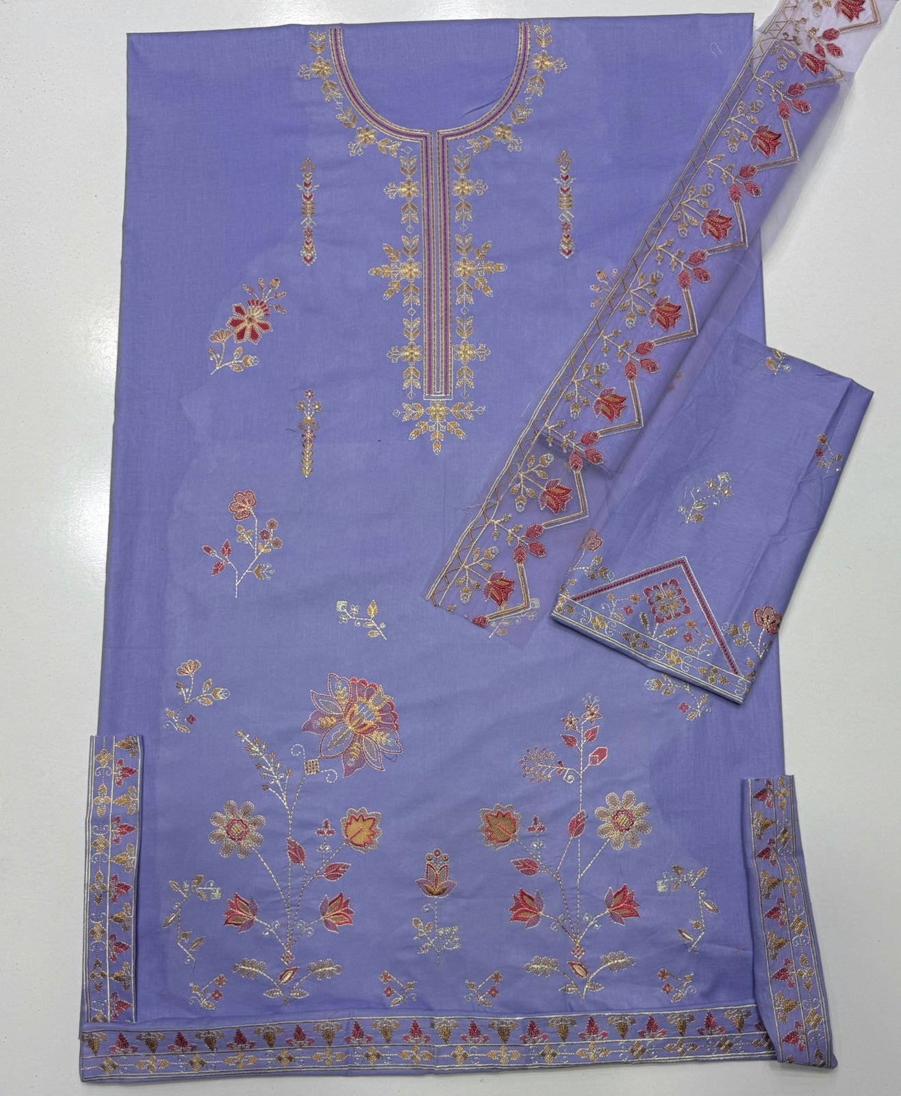 Urge 6158 Airjet Lawn Embroidered Suit – Summer Collection - Image 5