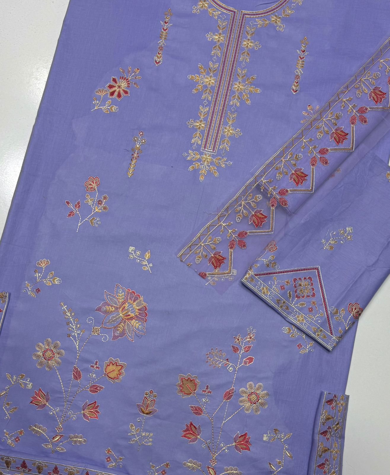 Urge 6158 Airjet Lawn Embroidered Suit – Summer Collection - Image 7