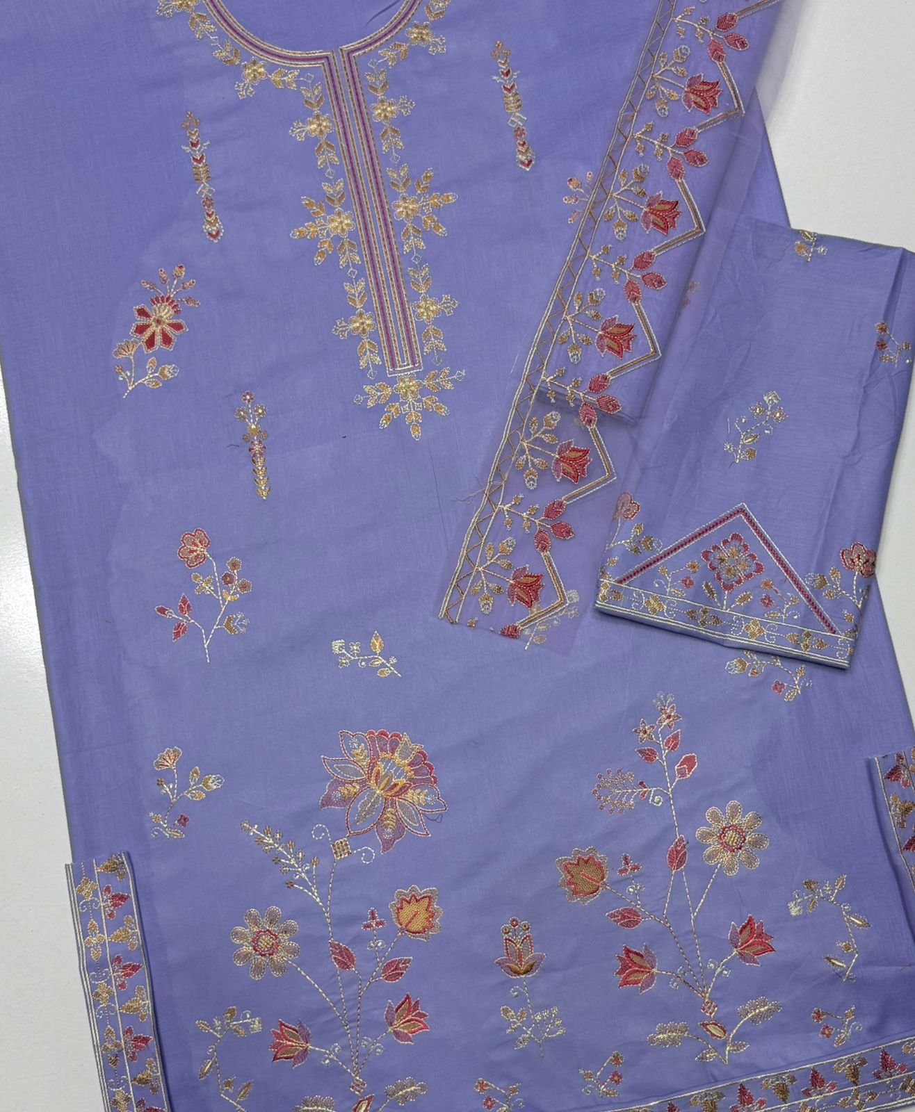 Urge 6158 Airjet Lawn Embroidered Suit – Summer Collection - Image 8